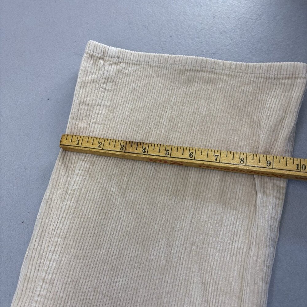 Lauren Jeans Co. By Ralph Lauren Womens 14 Corduroy Pants In Classic Cream - Picture 8 of 10